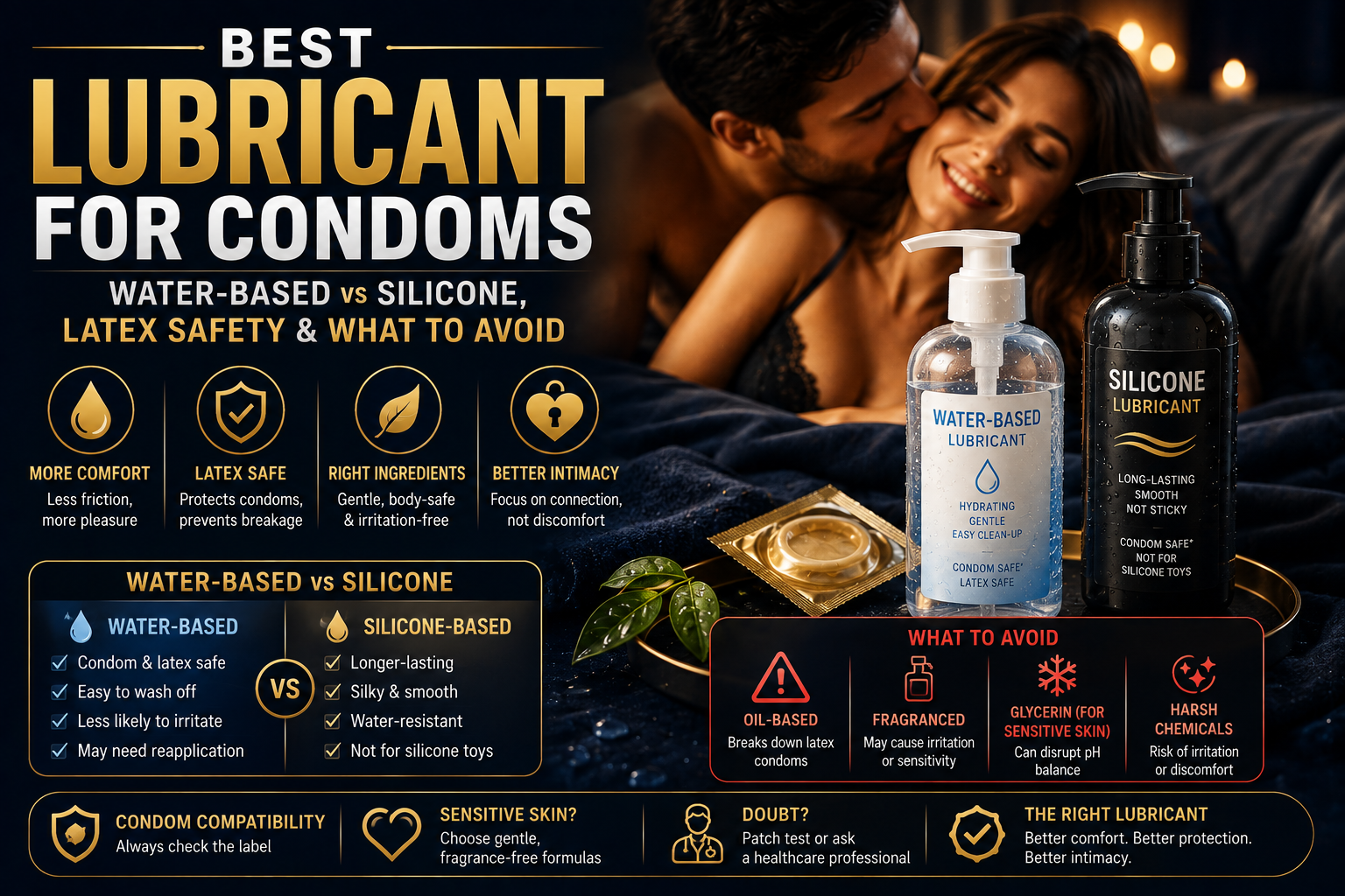 Best Lubricant for Condoms